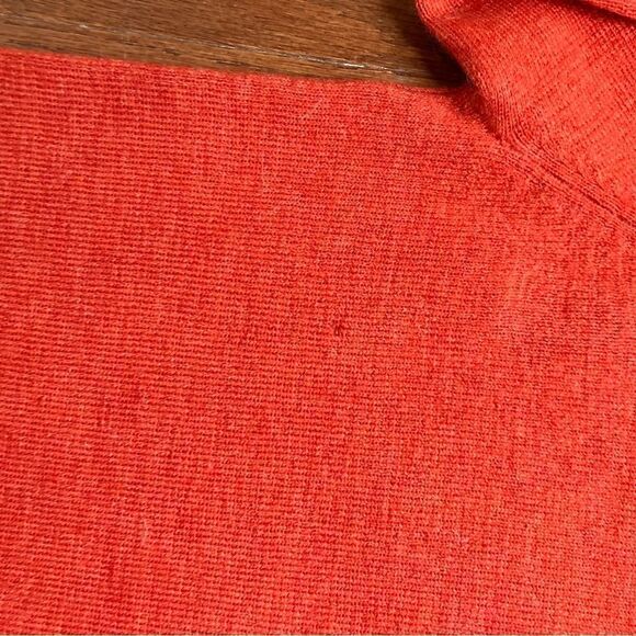 Sarah Spencer Orange Crew Neck Sweater - Picture 4 of 12